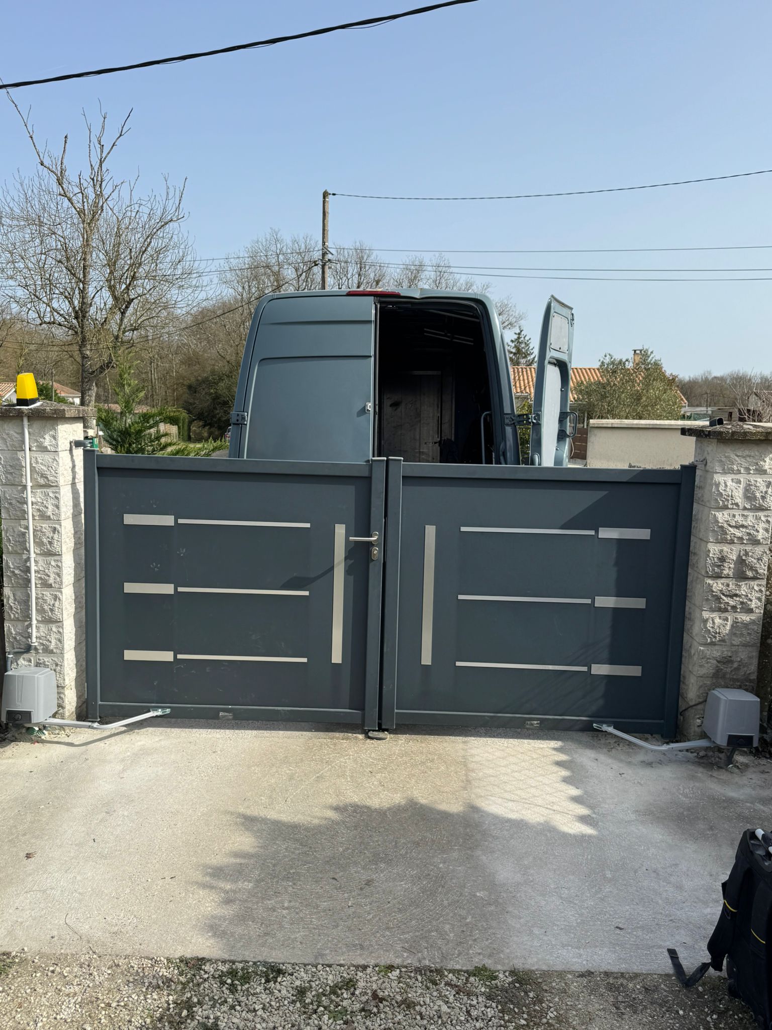 Motorisation de portail